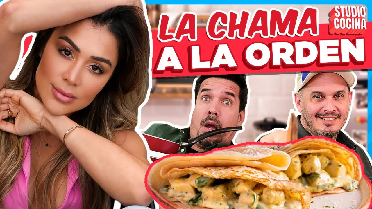 Reproducir: LA CHAMA ACLARA TODOS LOS RUMORES 😳 I Crepes de Pollo con Champiñones I Studio Cocina