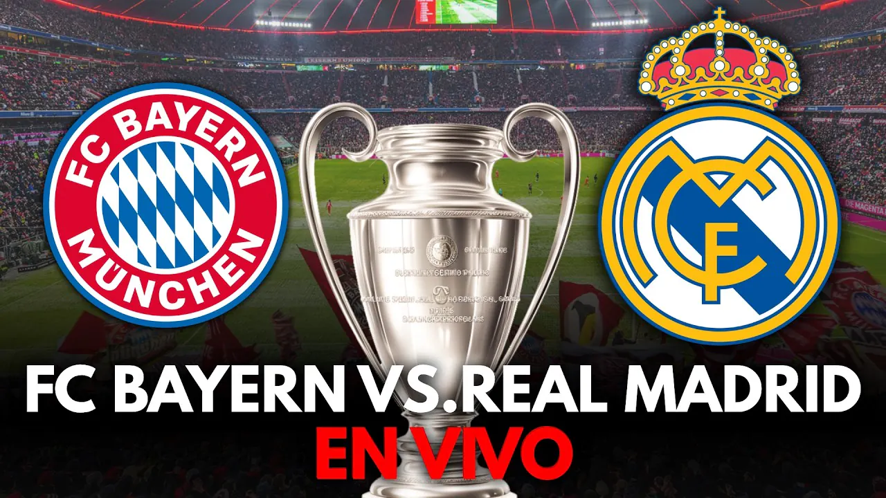 Reproducir: BAYERN vs REAL MADRID EN VIVO POR CHAMPIONS | ¿REMONTADA HISTÓRICA? 🔥 NARRACIÓN + REACCIÓN