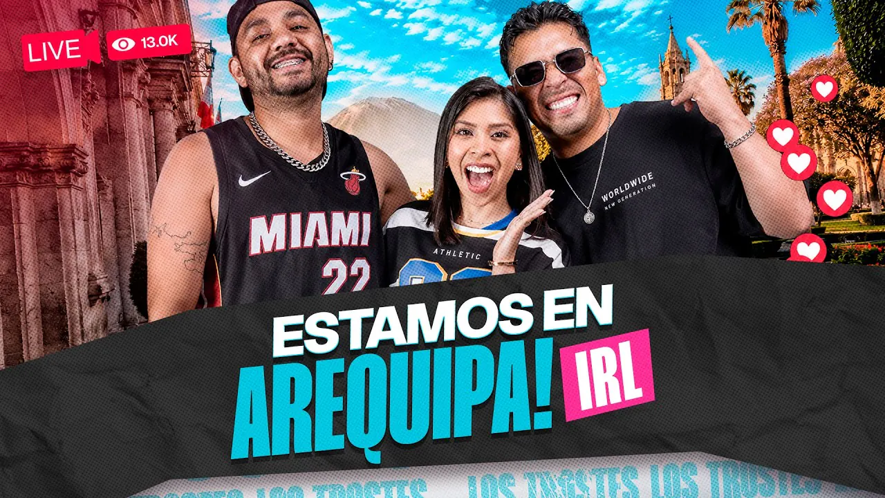 Reproducir: #LOSTROSTES | LLEGAMOS A AREQUIPAA!!! IRL ¡HOY ES EL DÍA!🤩🔥