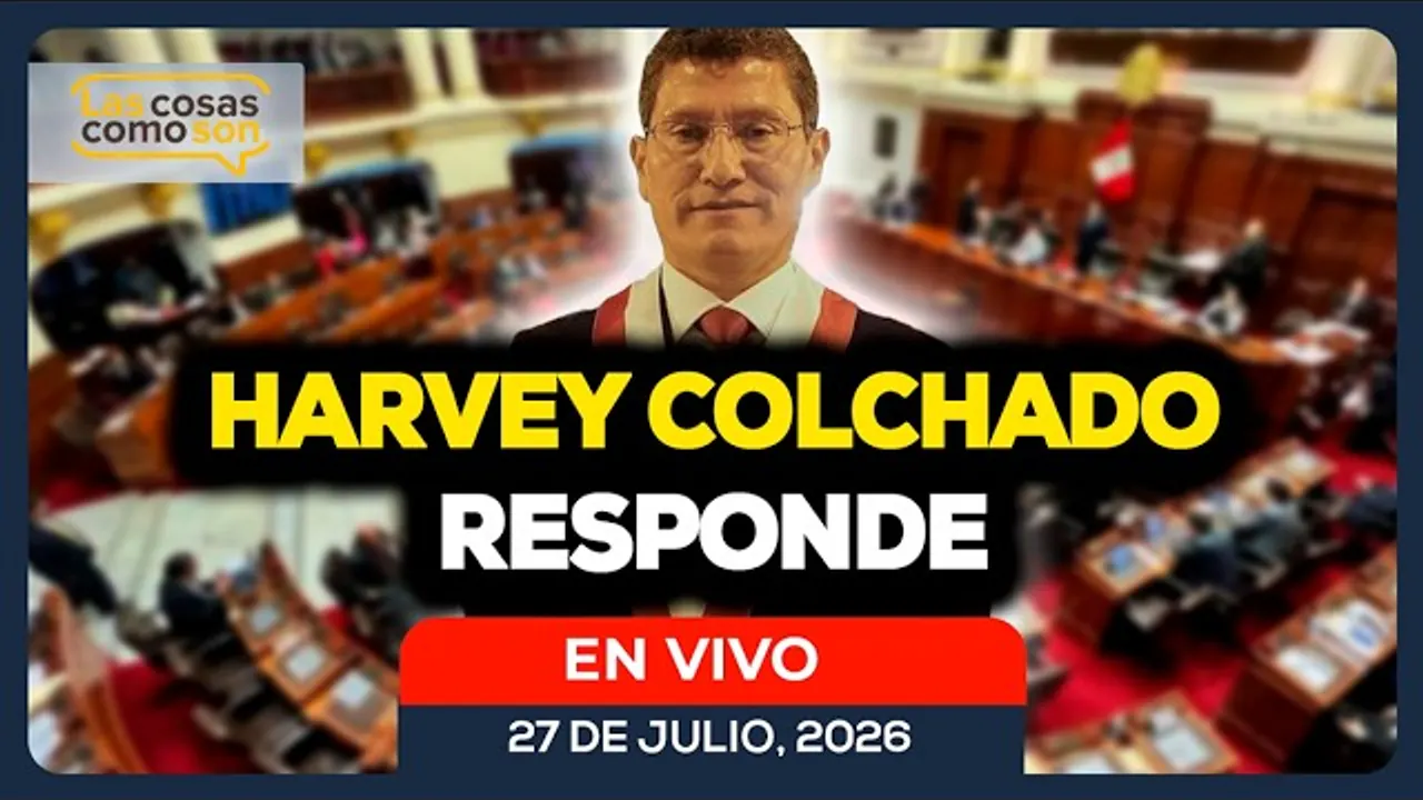 Reproducir: EN VIVO🔴HARVEY COLCHADO responde tras llegar al Congreso y analizan las primeras decisiones de Keiko