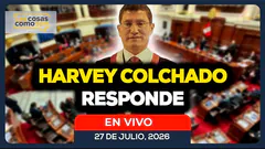 EN VIVO HARVEY COLCHADO responde tras llegar al Congreso y analizan las primeras decisiones de Keiko