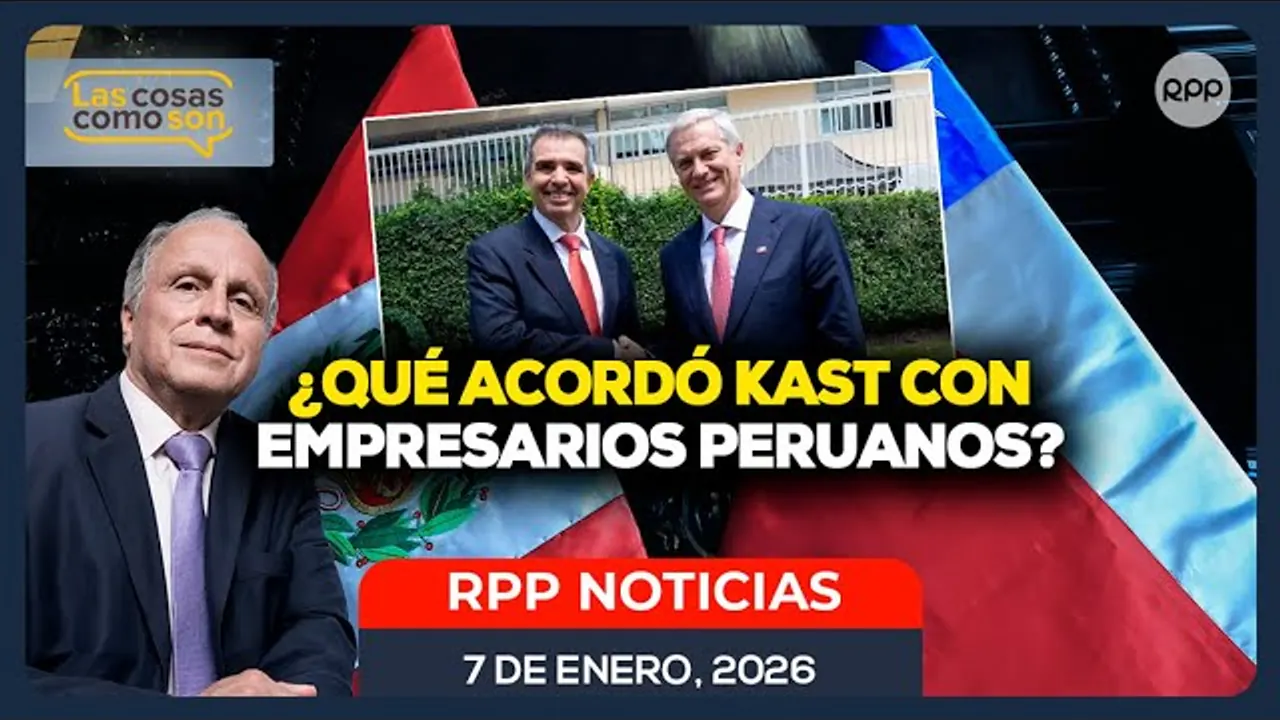 Reproducir: 🔴 EN VIVO Análisis: José Antonio Kast y empresarios peruanos | APRA y Elecciones 2026 #LasCosasRPP