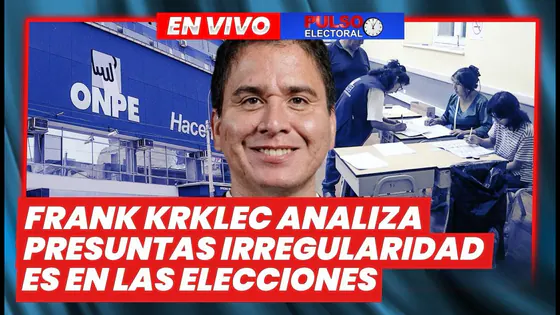 EN VIVO | FRANK KRKLEC OPINA SOBRE LAS ELECCIONES – PULSO ELECTORAL 16 DE ABRIL