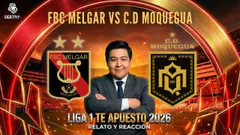 MELGAR vs CD MOQUEGUA EN VIVO LIGA 1 TORNEO APERTURA