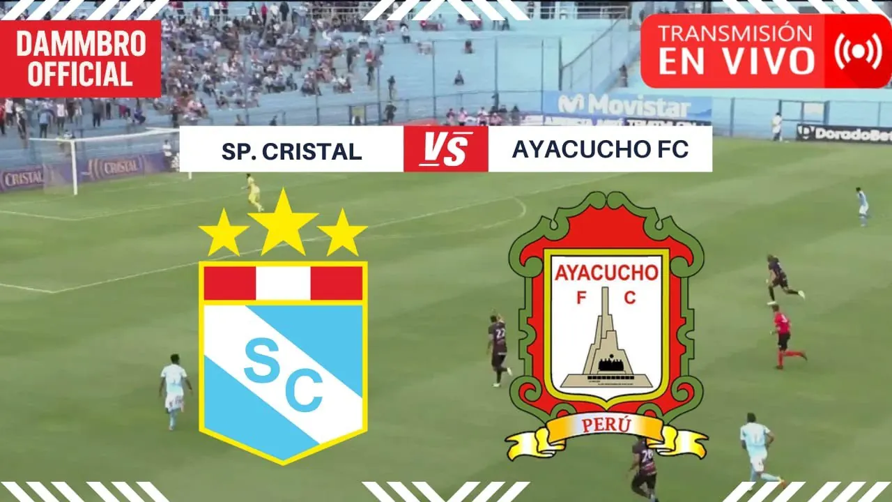 Reproducir: REACCIÓN EN VIVO: SPORTING CRISTAL VS AYACUCHO FC - RELATO Y AMBIENTAL ORIGINAL / LIGA 1 EN VIVO