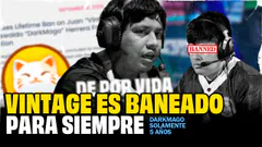 DOTA 2: VINTAGE es BANEADO DE POR VIDA y DARKMAGO 5 AÑOS - Panshow