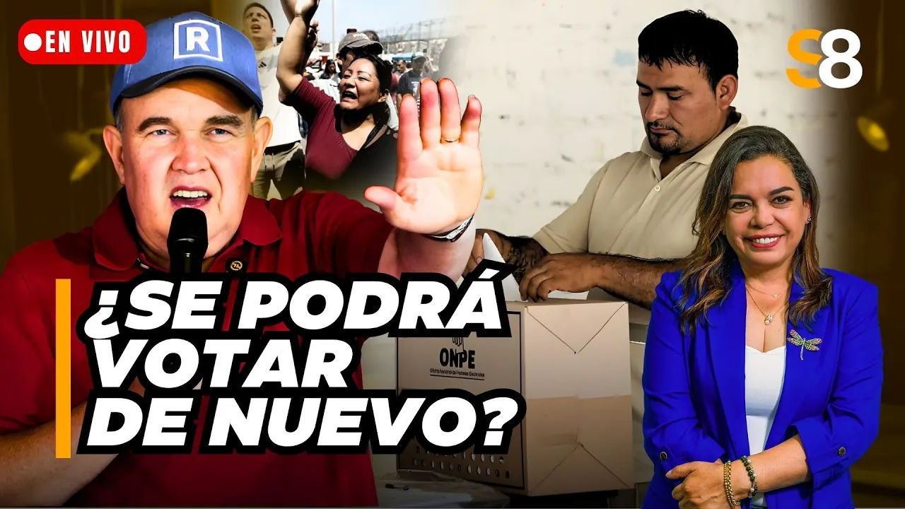 Reproducir: 🟡 LÓPEZ ALIAGA PROPONE ELECCIONES COMPLEMENTARIAS: ¿ES POSIBLE REALIZARLAS? | S8