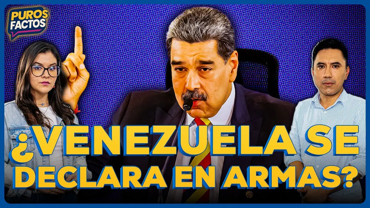 Reproducir: 🔴 #ENVIVO | MADURO ADVIERTE QUE DECLARARÁ "EN ARMAS" A VENEZUELA SI ES AGREDIDA #PUROSFACTOS