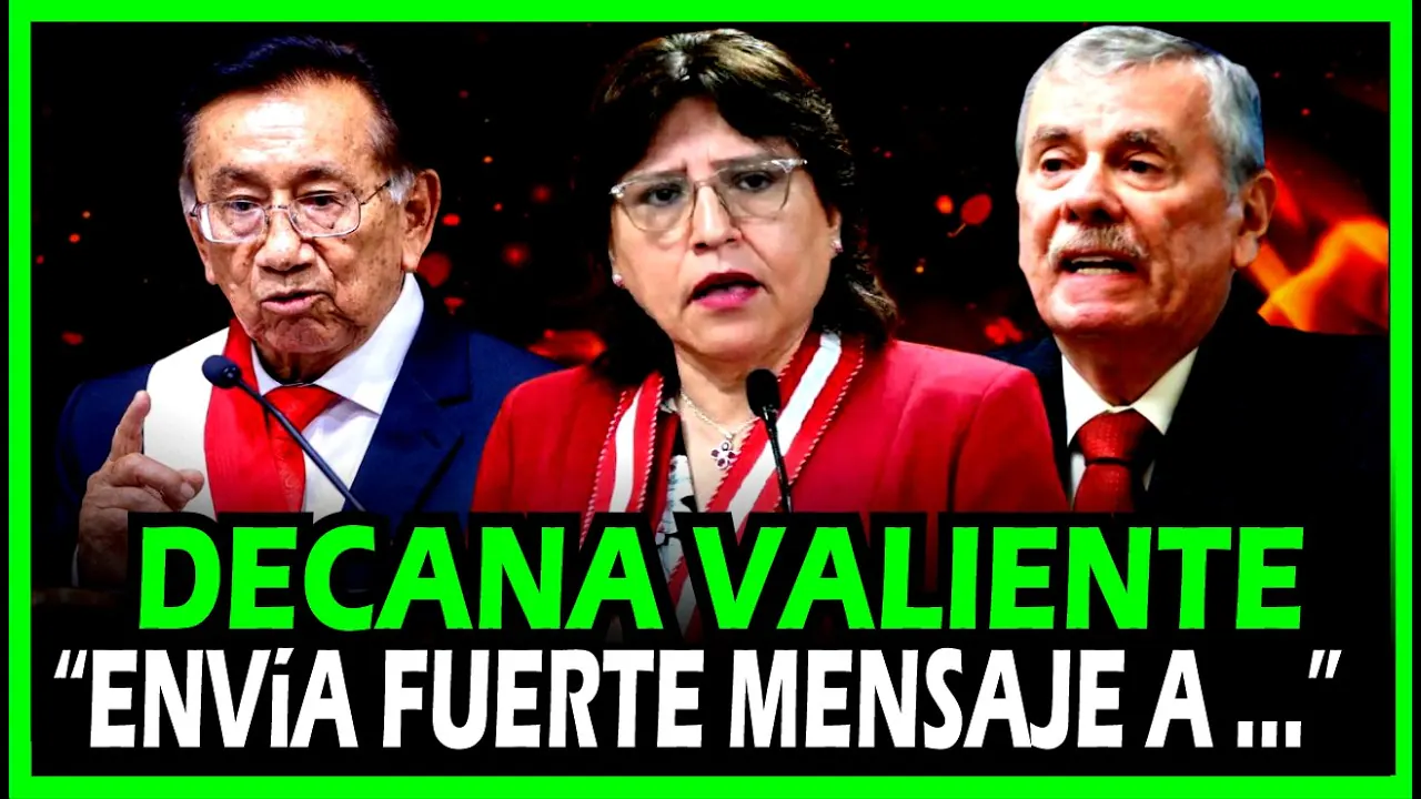 Reproducir: ¡Respaldo Total! Delia Espinoza y el Mensaje que sacude al Congreso