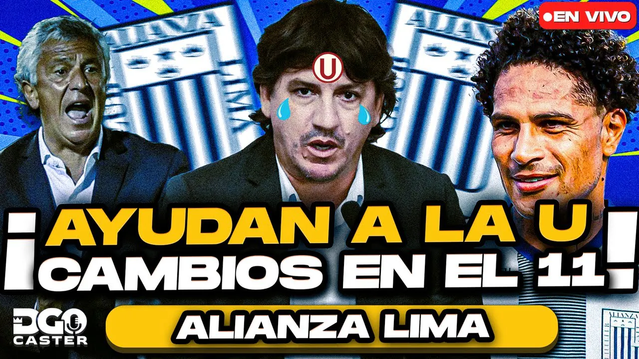 Reproducir: ¿Alianza Lima con CAMBIOS ante Chankas? | ¡Ayudan a Universitario otra vez!🔥