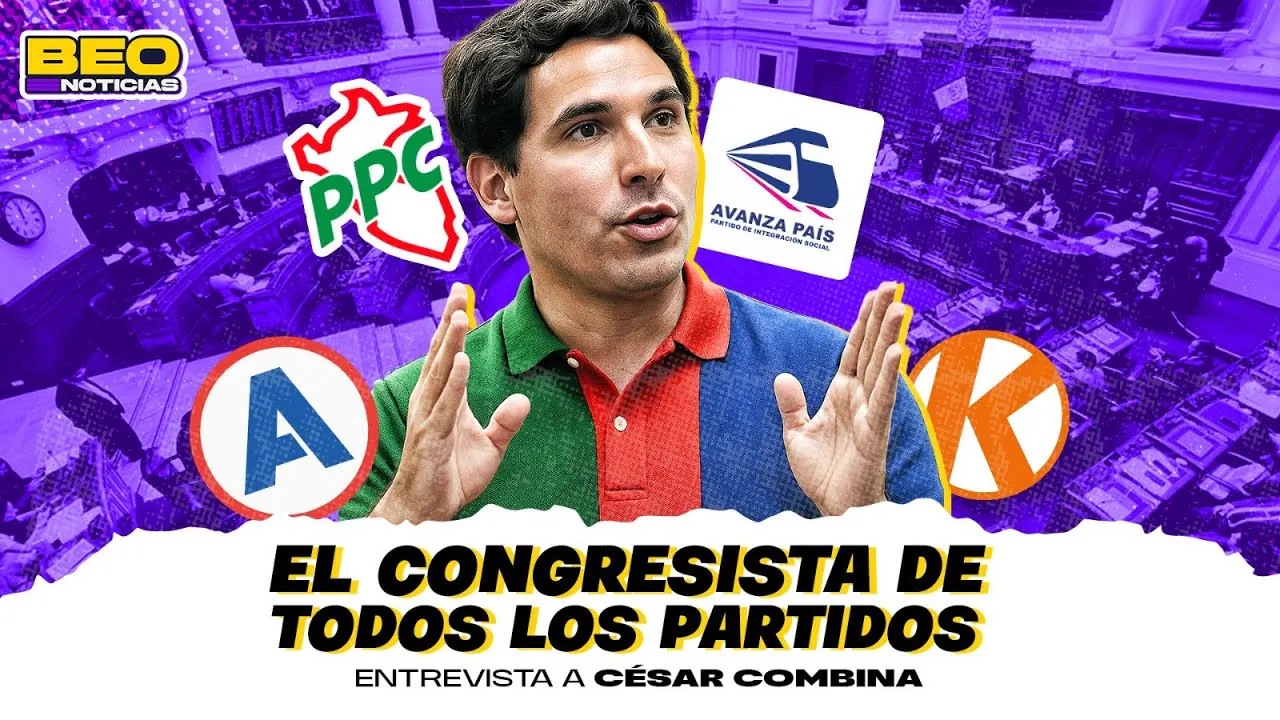 Reproducir: VIENE CÉSAR COMBINA: EL CONGRESISTA CAMALEÓN I BEO NOTICIAS 🟣
