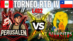 TORNEO RTB IV LEFT 4 DEAD 2 | Perusalen VS Ñanksitos | Perú VS España/CH/PE | RONDA 1 |