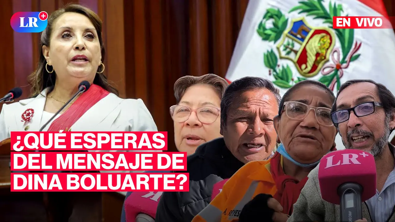 Reproducir: 🔴 “No esperamos nada”: Dina Boluarte y su último mensaje a la Nación | #EnVivoLR
