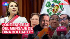 “No esperamos nada”: Dina Boluarte y su último mensaje a la Nación | #EnVivoLR