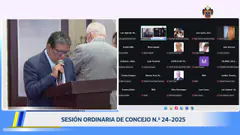 Sesión Ordinaria de Concejo n.° 24-2025 | 29 de diciembre