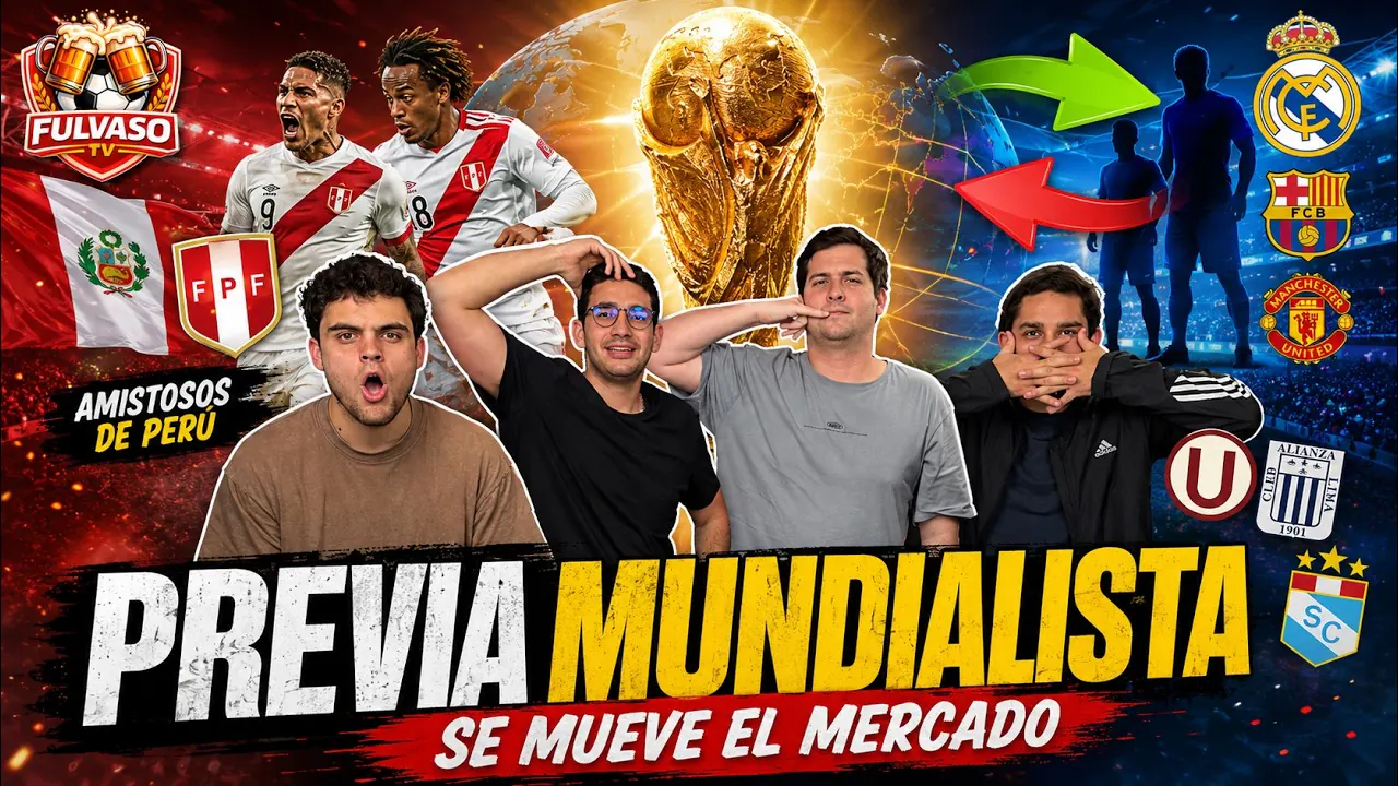 Reproducir: FULVASO - HABLAMOS DEL PARTIDO DE PERÚ VS. ESPAÑA E INICIAMOS LA PREVIA MUNDIALISTA