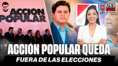 ACCIÓN POPULAR QUEDA FUERA DE LAS ELECCIONES | DESCENTRALIZADOS