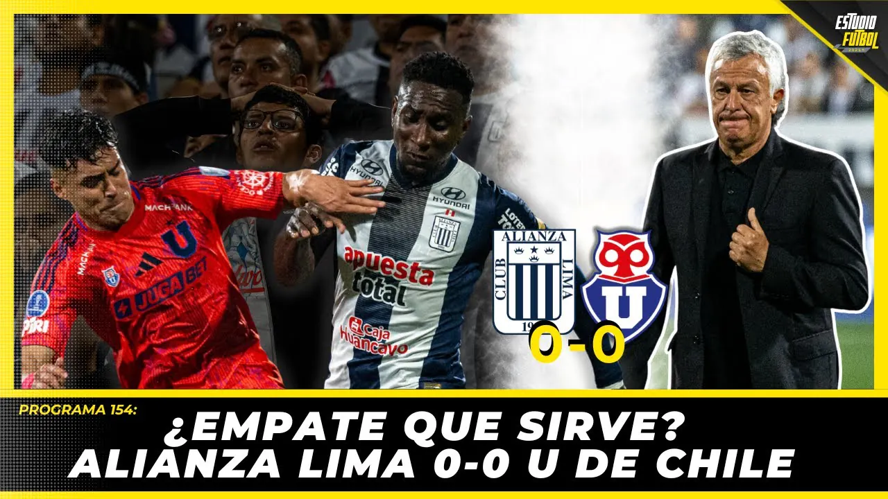 Reproducir: ¿Empate que sirve? Alianza Lima 0-0 U. de Chile