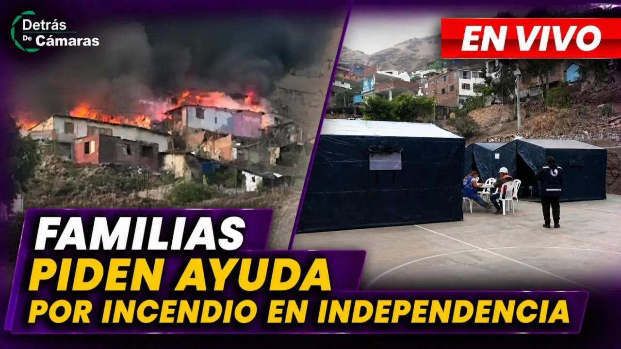 Reproducir: 🔴 EN VIVO | FAMILIAS PIDEN AYUDA TRAS INCENDIO EN INDEPENDENCIA| DETRÁS DE CÁMARAS – Panamericana TV