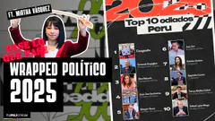 Wrapped político 2025: los más odiados en Perú y el golpe contra Delia Espinoza | PLQP