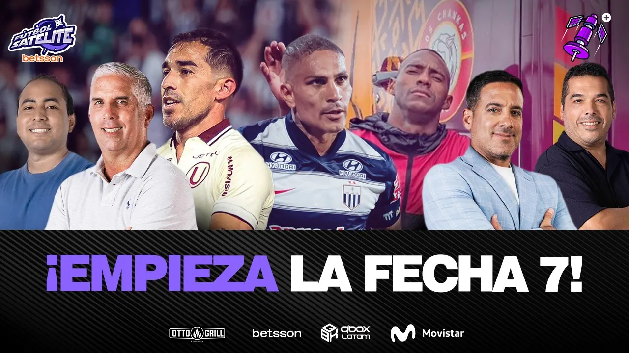 Reproducir: ¡ARRANCA LA FECHA 7 DE LA LIGA1 Y ESTÁ MÁS PICANTE QUE NUNCA! #FÚTBOLSATÉLITE