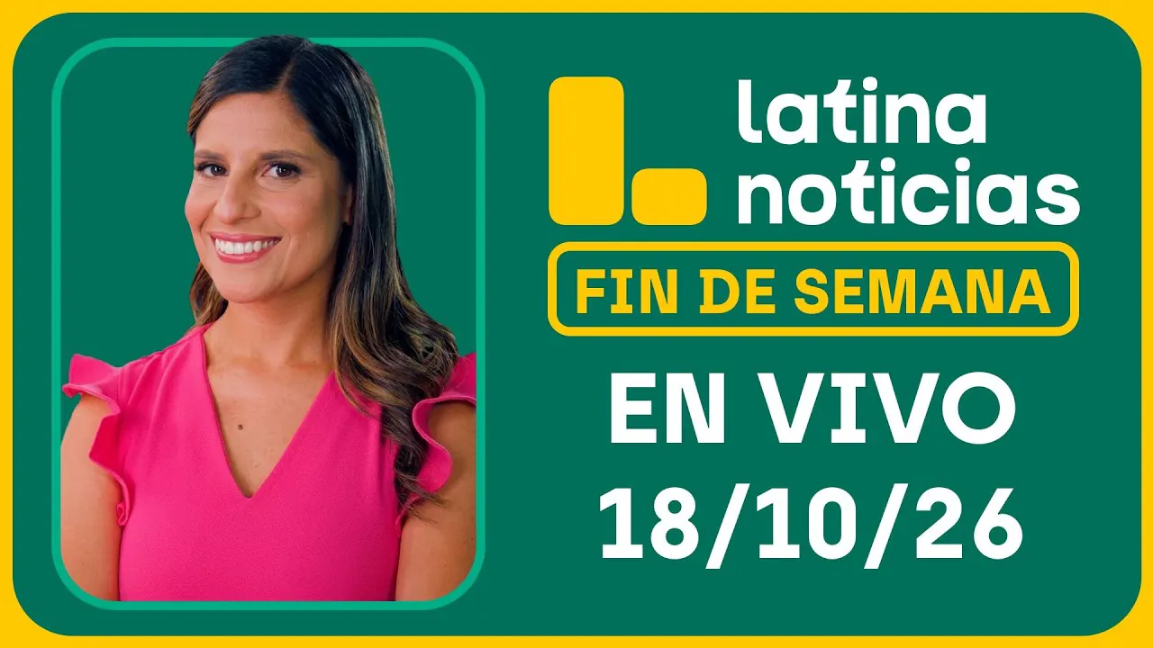 Reproducir: LATINA NOTICIAS MEDIODÍA - DOMINGO 18 DE OCTUBRE DE 2026
