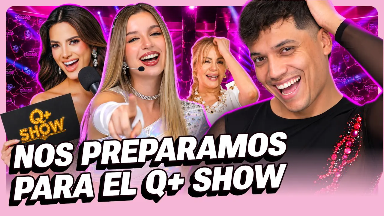 Reproducir: YA ESTAMOS LISTOS PARA Q+ SHOW CON GISELA VALCÁRCEL | NAQO