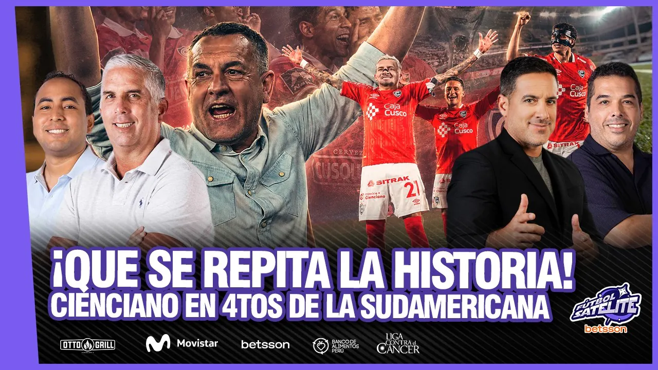 Reproducir: EL PAPÁ SIGUE HACIENDO HISTORIA: ¡CIENCIANO A 4TOS DE FINAL DE LA COPA SUDAMERICANA!