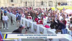 Entrega de congeladoras. 8 de mayo.