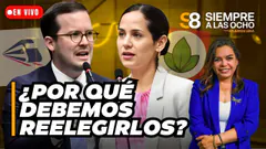 ALEJANDRO CAVERO Y SIGRID BAZAN EN VIVO: CONGRESISTAS BUSCAN REELECCIÓN | #S8
