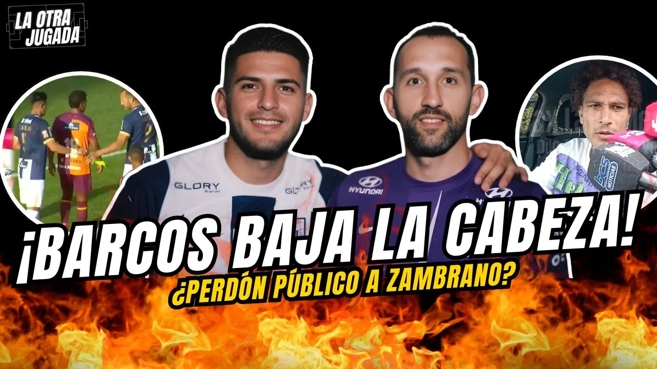 Reproducir: DEL ROCE AL ARREPENTIMIENTO: BARCOS SE DISCULPA CON ZAMBRANO