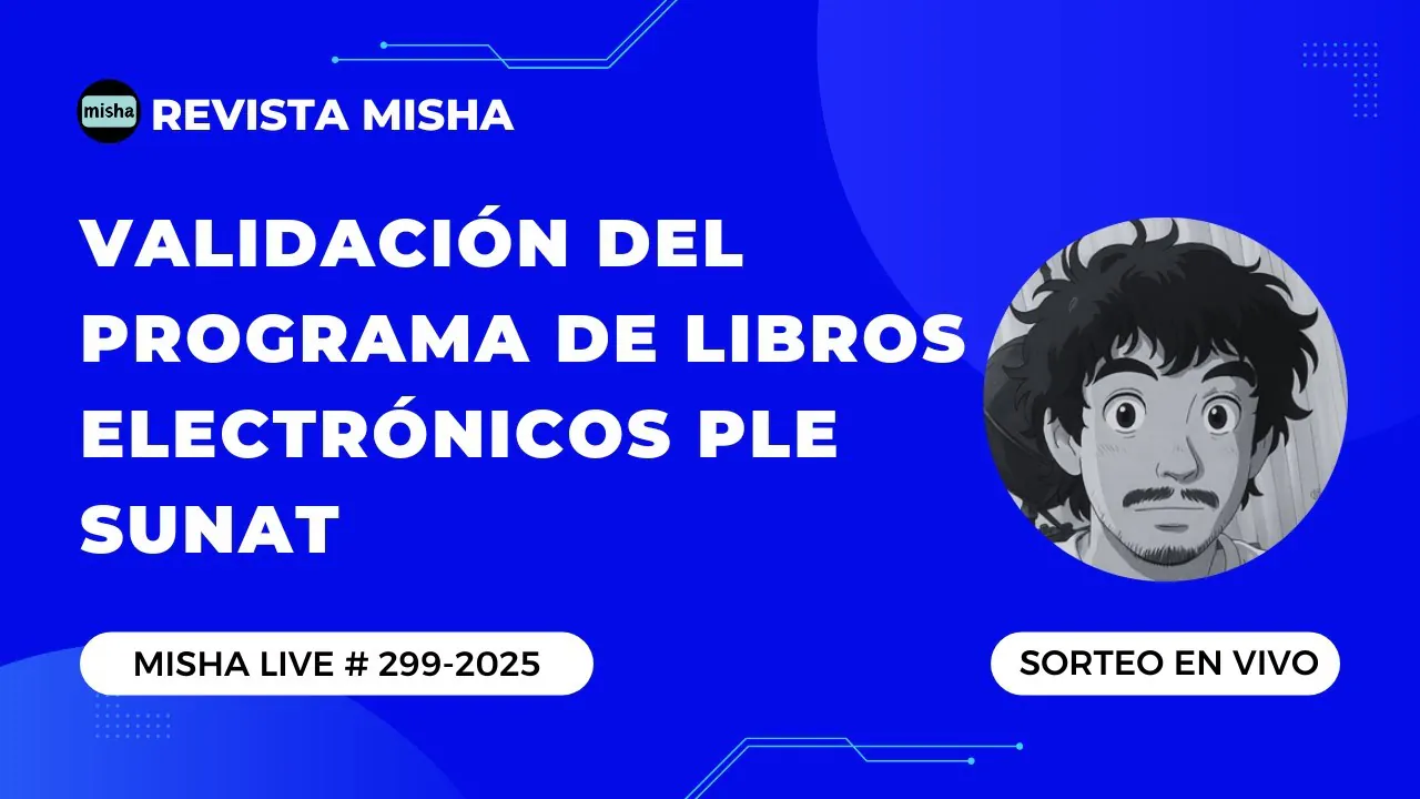 Reproducir: Validación del Programa de Libros Electrónicos PLE SUNAT