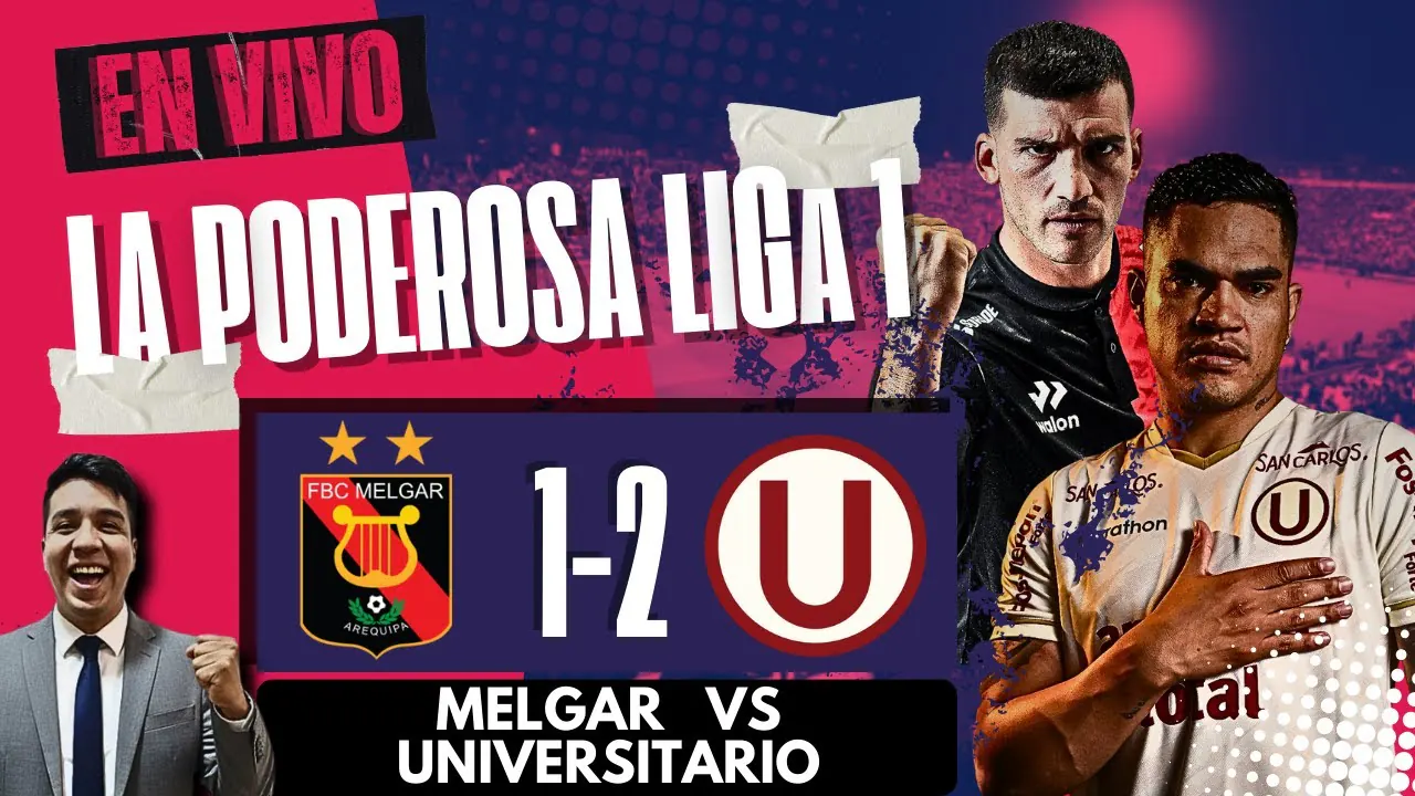 Reproducir: 🔴 MELGAR VS UNIVERSITARIO | FECHA 8 TORNEO CLAUSURA LIGA 1 2025 DAMMBRO OFFICIAL