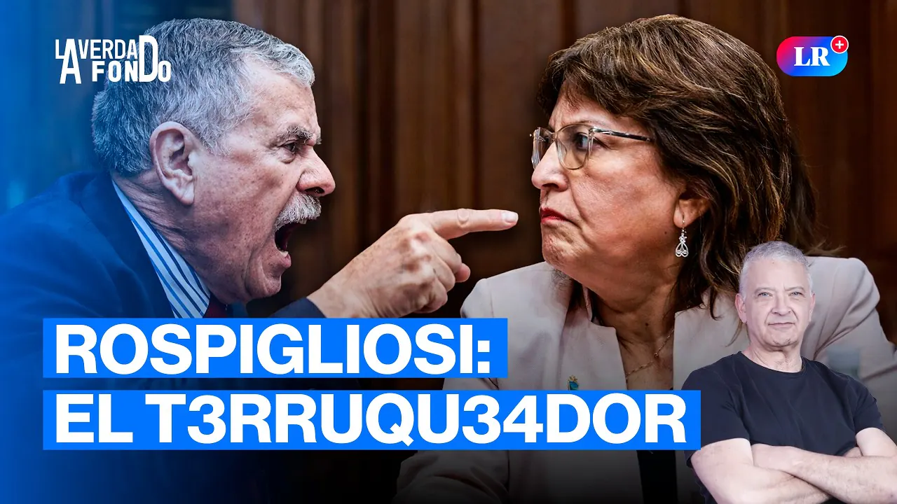 Reproducir: DELIA SE ENFRENTA A ROSPIGLIOSI POR DIFAMACIÓN | LA VERDAD A FONDO CON PEDRO SALINAS #FEEG2026