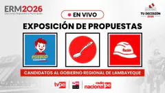 Candidatos al gobierno regional de Lambayeque: Todo con el Pueblo, Pueblo Consciente y Ahora Nación