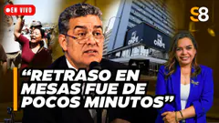 JEFE INTERINO DE LA ONPE MINIMIZA IMPACTO DE LAS FALLAS EN EL PROCESO ELECTORAL | S8