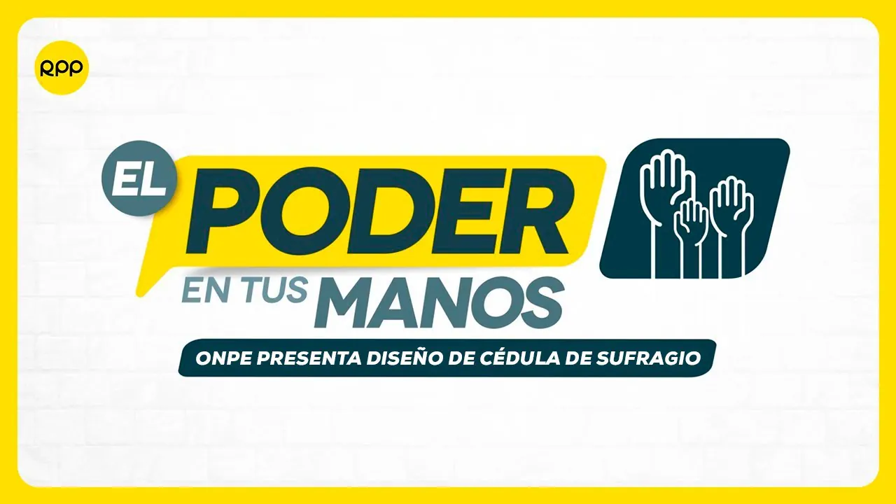 Reproducir: #DIRECTOenDIRECTO 🗳️ONPE PRESENTA DISEÑO DE CÉDULA DE SUFRAGIO PARA LAS ELECCIONES 2026