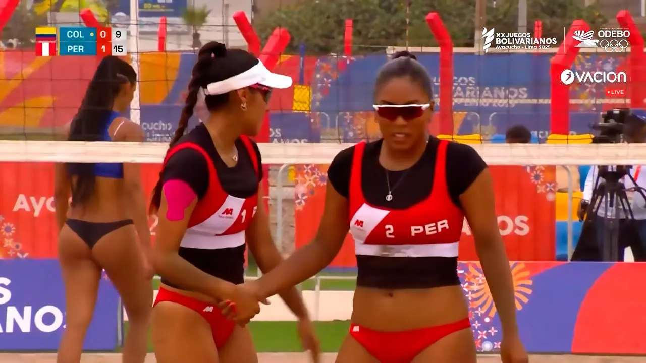 Reproducir: 🏐 VÓLEY PLAYA EN VIVO  ▶  Juegos Bolivarianos 2025