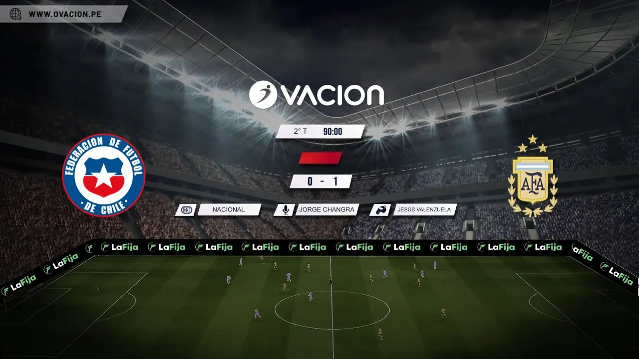 Reproducir: Chile vs Argentina por RADIO OVACION 🔴 #ENVIVO | ELIMINATORIAS
