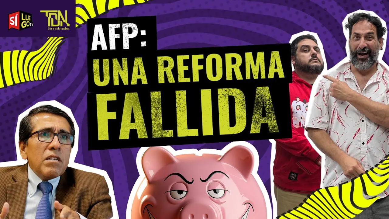 Reproducir: AFP: ¿OCTAVO RETIRO SOLUCIONA LOS PROBLEMAS? (ft. Luis Arias Minaya) | TIERRA DE NADIES🏴󠁧󠁢󠁥󠁮󠁧󠁿