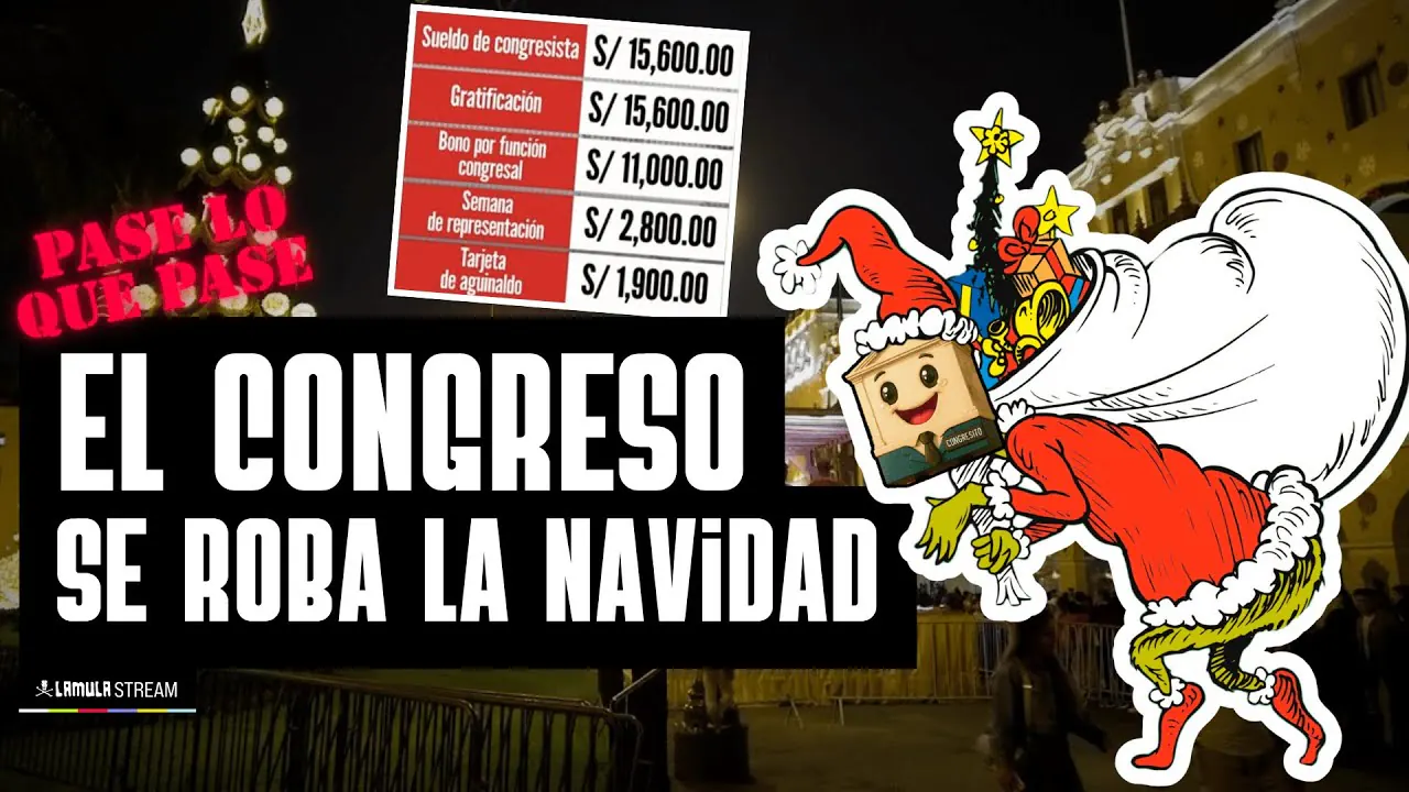 Reproducir: Congreso alista millonario aguinaldo y afila el ataque contra la fiscalía | PLQP