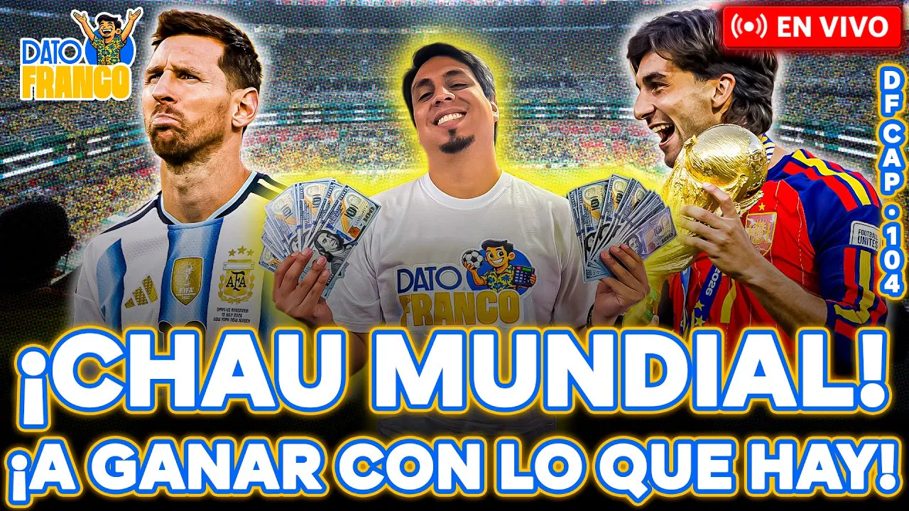 Reproducir: 🔥⚽ ¡SE ACABARON LAS FIJAS DEL MUNDIAL! ¿AHORA A QUÉ LE METEMOS? #DATOFRANCO