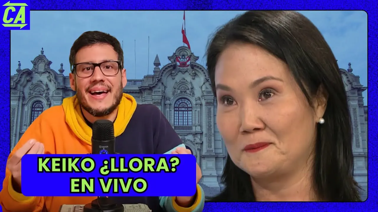 Reproducir: KEIKO ¿LLORA? EN VIVO CONTRAATAQUE 02/02