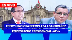 Fe de Erratas | FREDY HINOJOSA REEMPLAZA A SANTIVÁÑEZ EN DESPACHO PRESIDENCIAL - ATV+