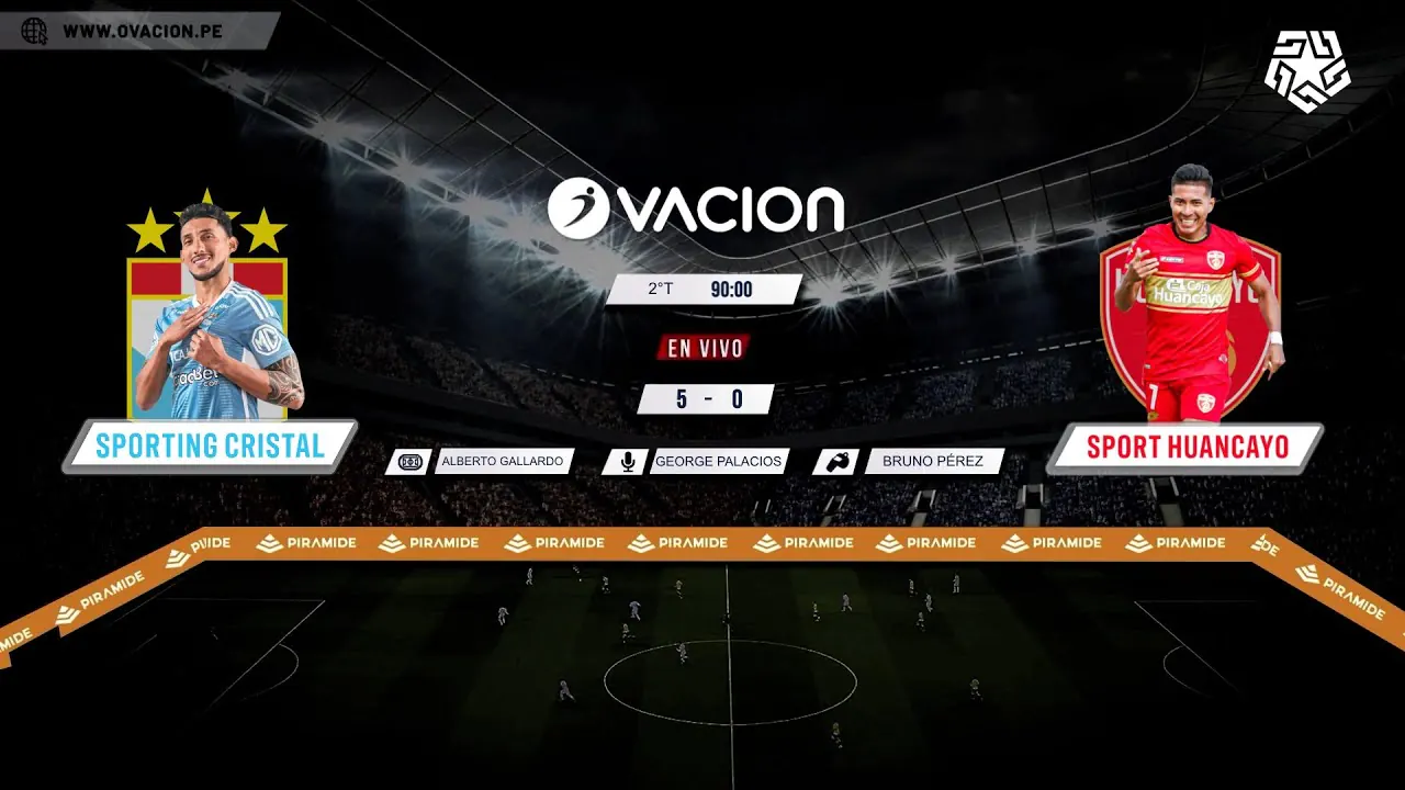 Reproducir: Sporting Cristal vs Sport Huancayo por RADIO OVACION 🔴 #ENVIVO | LIGA 1 TE APUESTO