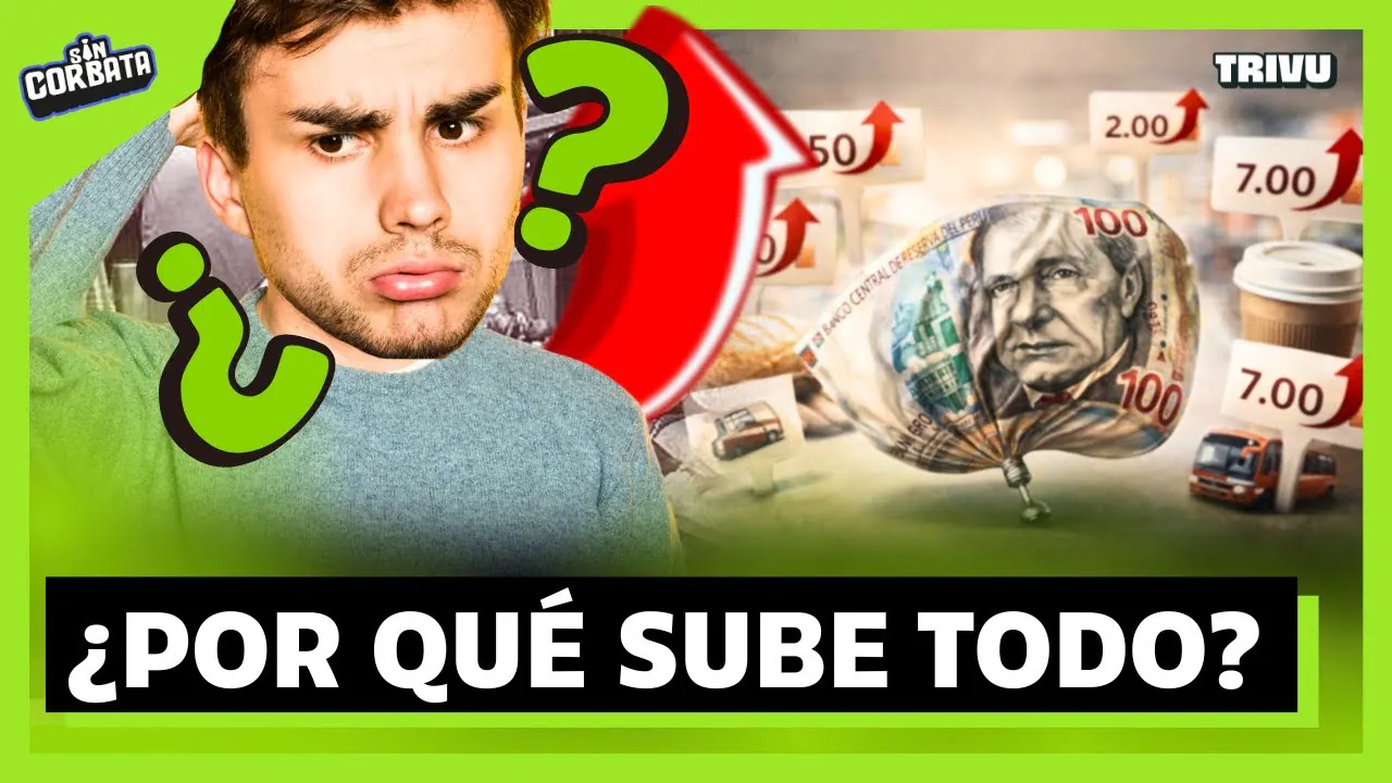 Reproducir: ¿POR QUÉ EL DINERO YA NO ALCANZA? LA INFLACIÓN EN EL PERÚ | SIN CORBATA👔