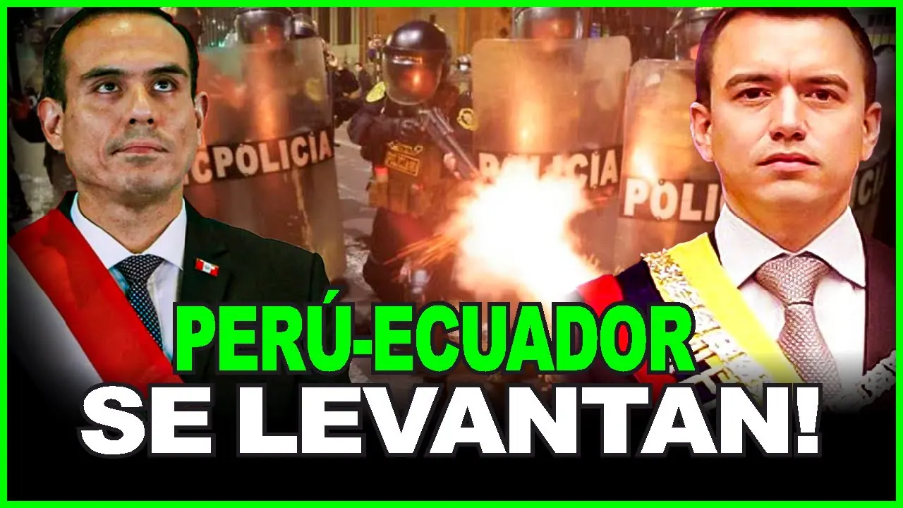 Reproducir: SE LEVANTA LOS PUEBLOS! JERÍ Y NOVOA REPRIMEN! ANALIZAN HUGO GODOY (ECUADOR) ENRIQUE BASURCO(PERÚ)
