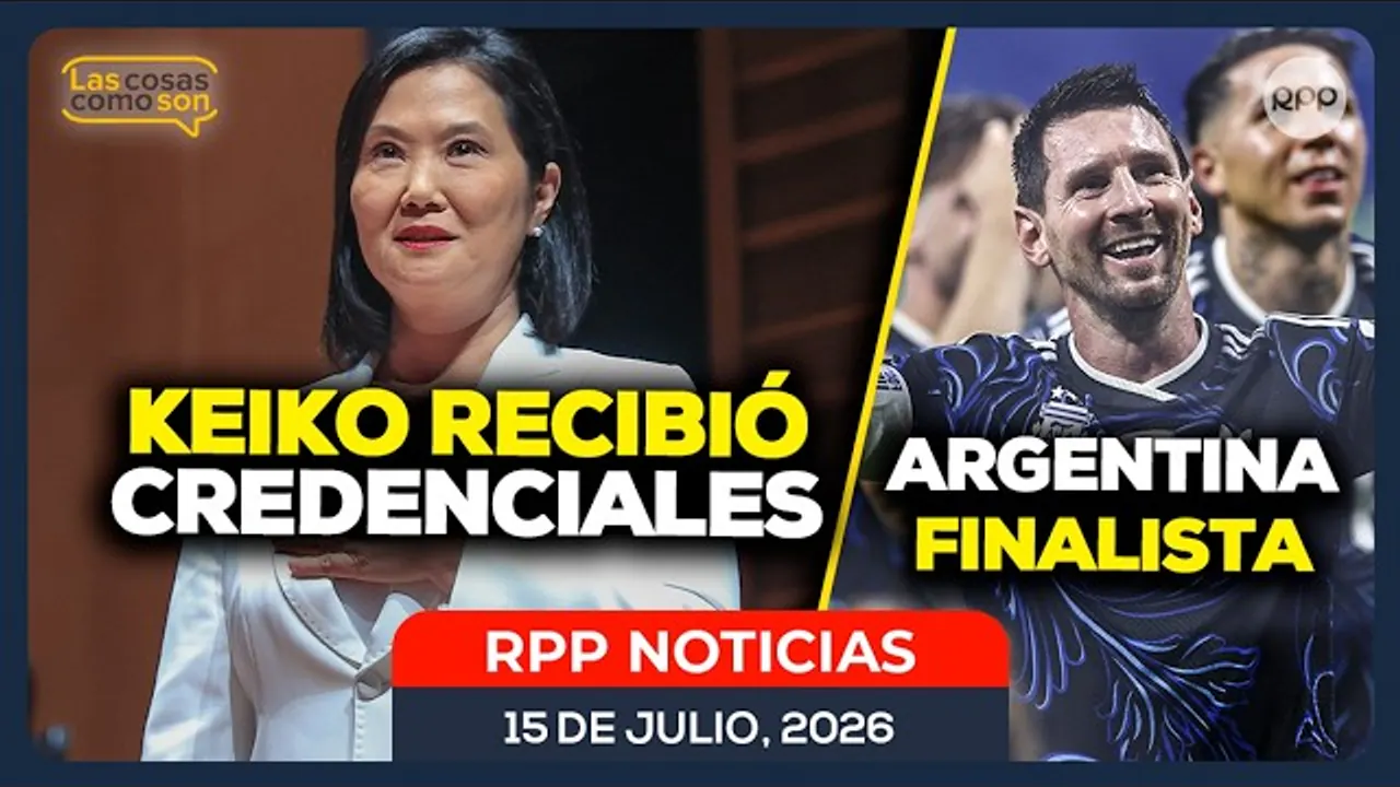 Reproducir: 🔴 KEIKO FUJIMORI RECIBIÓ CREDENCIALES COMO PRESIDENTA | ARGENTINA FINALISTA DEL MUNDIAL