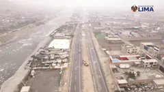 Inauguración de 2 km concluidos de la ampliación Ramiro Prialé | 6 de junio.