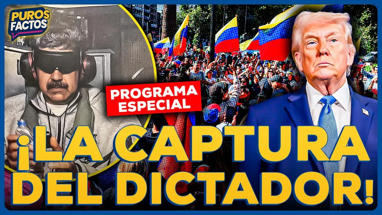 Reproducir: 🚨 #ENVIVO | ¡NICOLÁS MADURO FUE CAPTURADO POR ESTADOS UNIDOS! #PUROSFACTOS